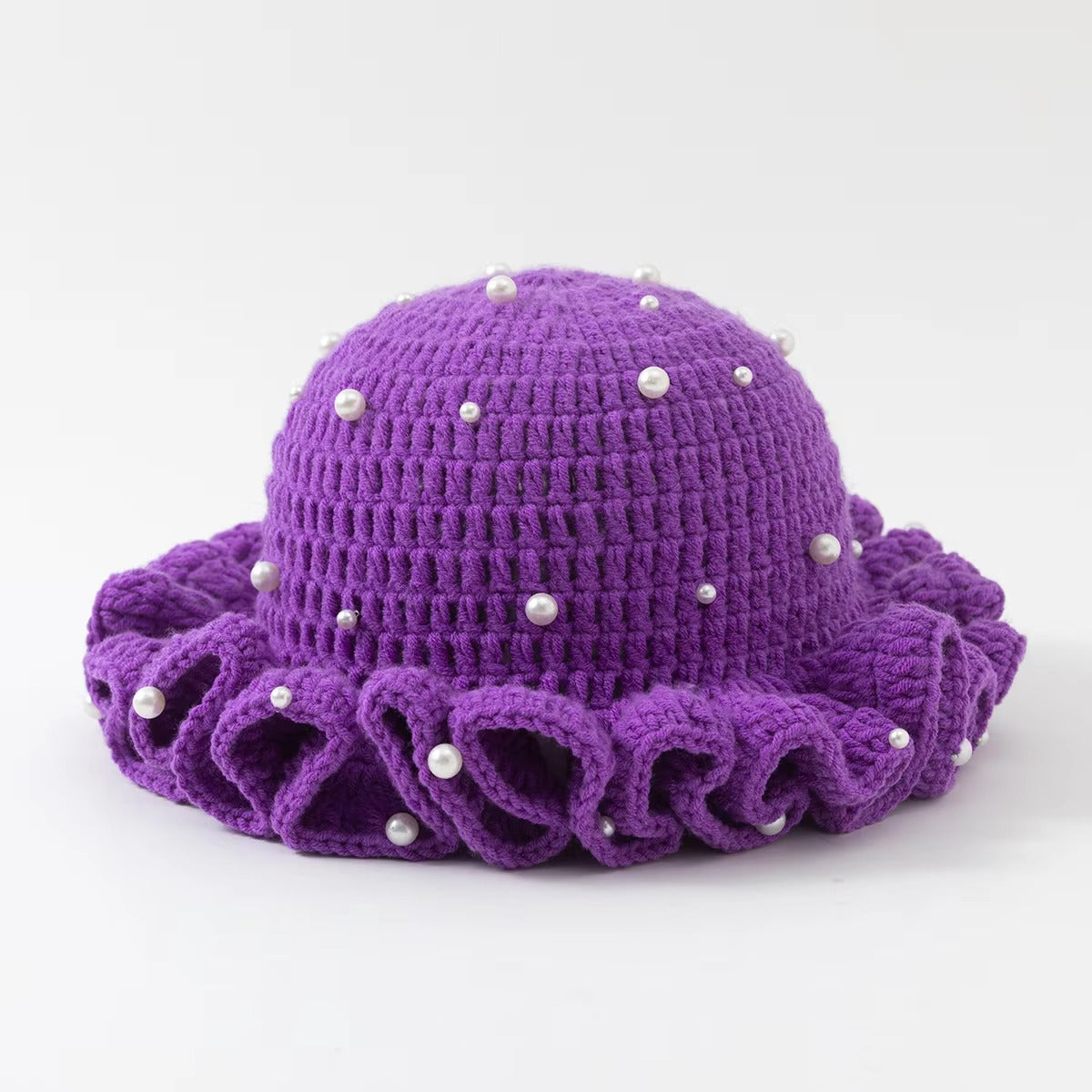 "Lotus Leaf" Knitted Bingo Hall Hat