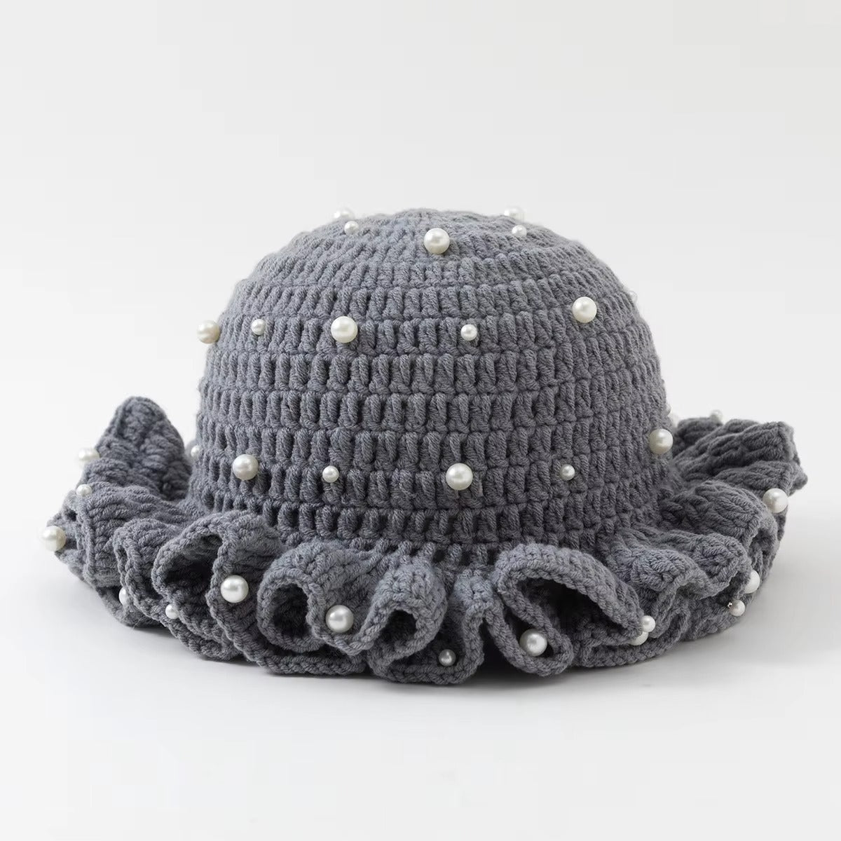 "Lotus Leaf" Knitted Bingo Hall Hat