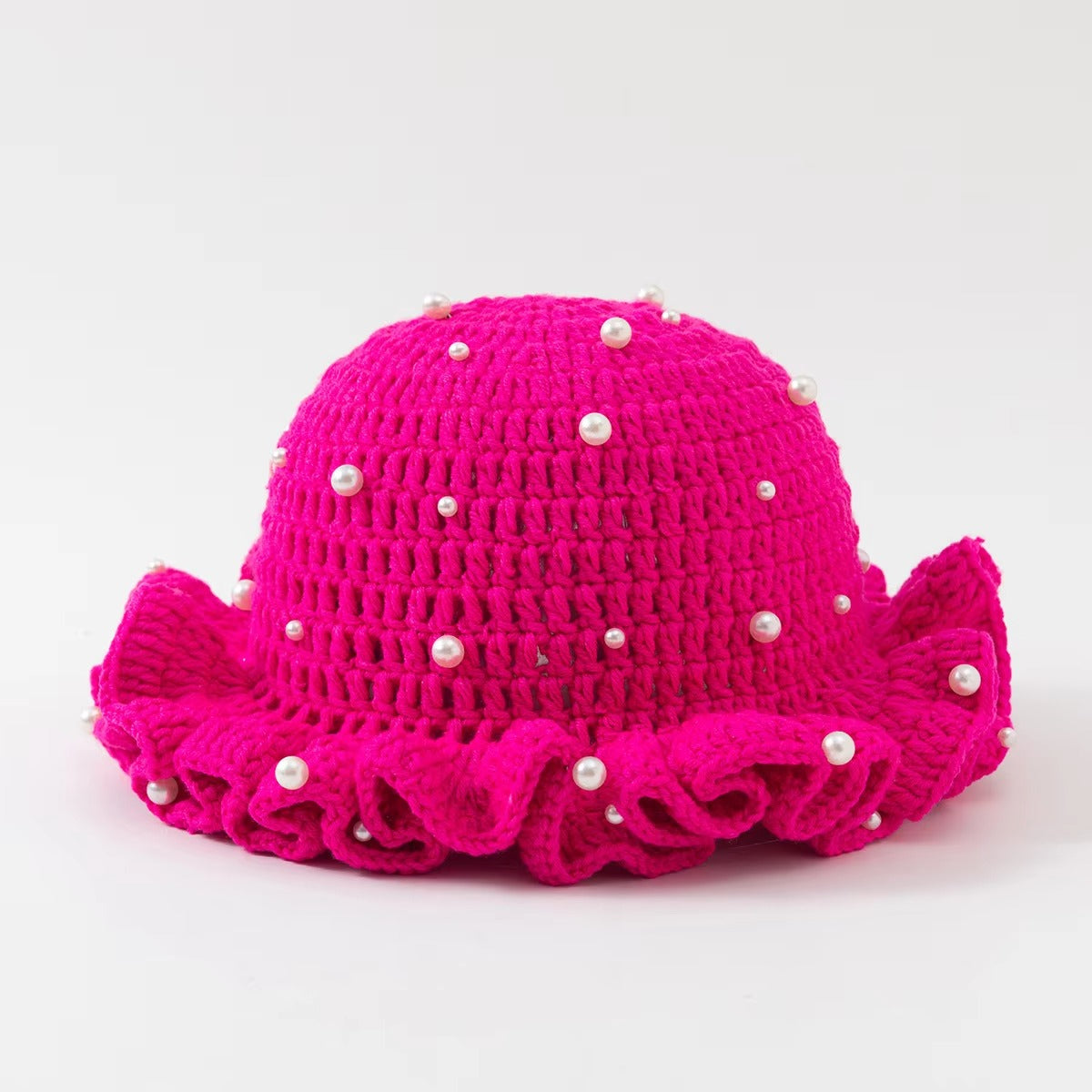 "Lotus Leaf" Knitted Bingo Hall Hat