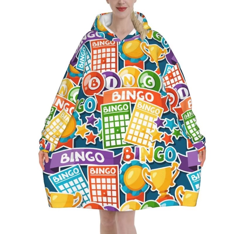 BINGO! Blanket Hoodie